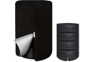 Tire Covers for Storage, WITSTEP Large Seasonal Tire Storage Cover Waterproof Outdoor Winter Tire Bags with Handy Storage Bag, Weather Proof Tire Stack Cover (Holding 4 Tires Up, Diameter 28")
