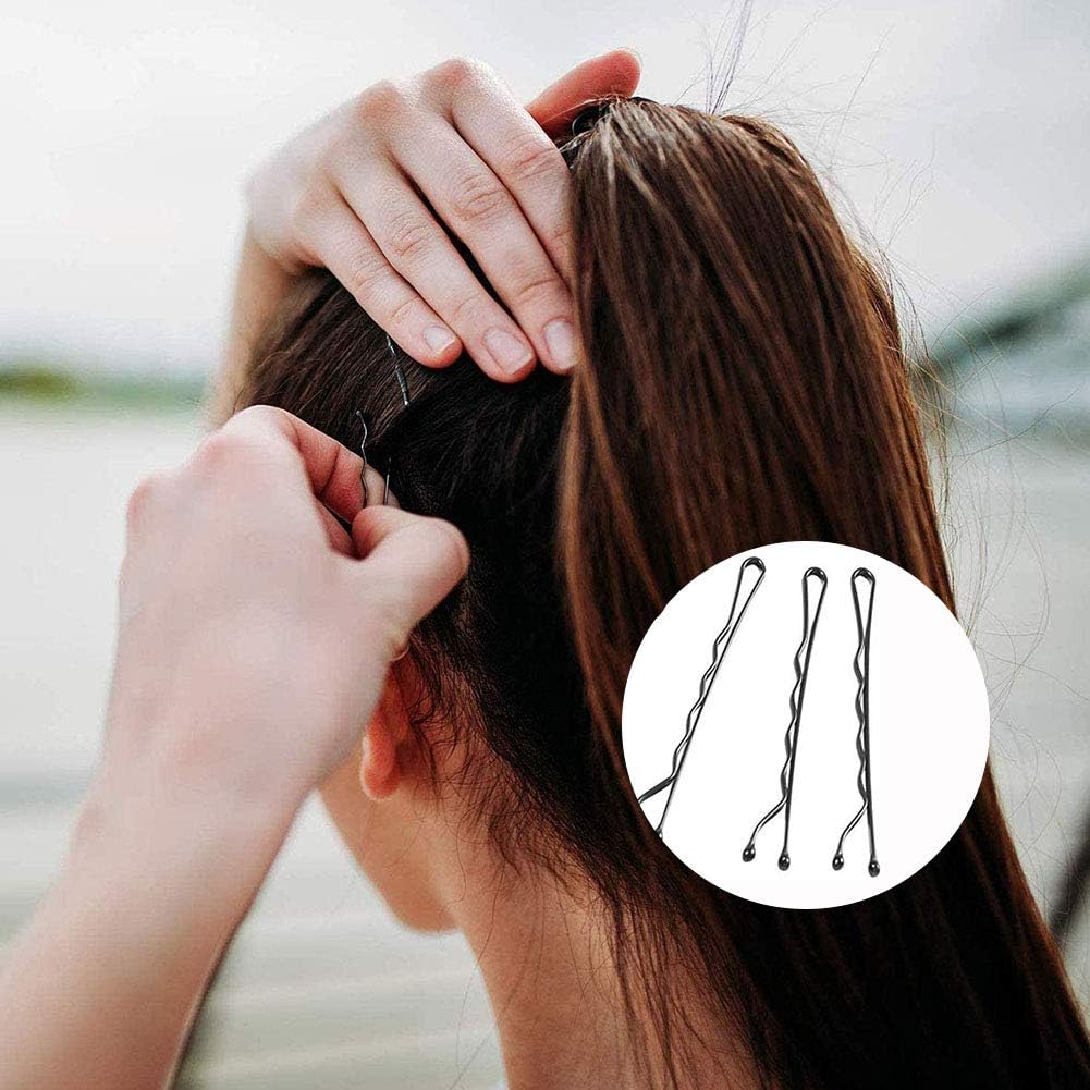 YUIP 150 Pieces Hair Clips Metal Hair Pins with Portable Box Black / Color Mini Hair Clips for Hair Styling Decoration - Image 5