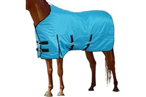 Zovator Horse Turnout Blanket | Winter Horse Blanket | 1680D Ripstop Durability | Waterproof, Windproof & Breathable | Euro Fit | Bellyband