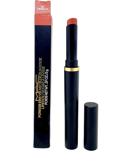 Amazon.com : MAC Powder Kiss Velvet Blur Slim Stick Lipstick - 895