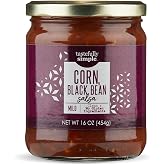 Tastefully Simple Corn and Black Bean Salsa, 16 Ounce