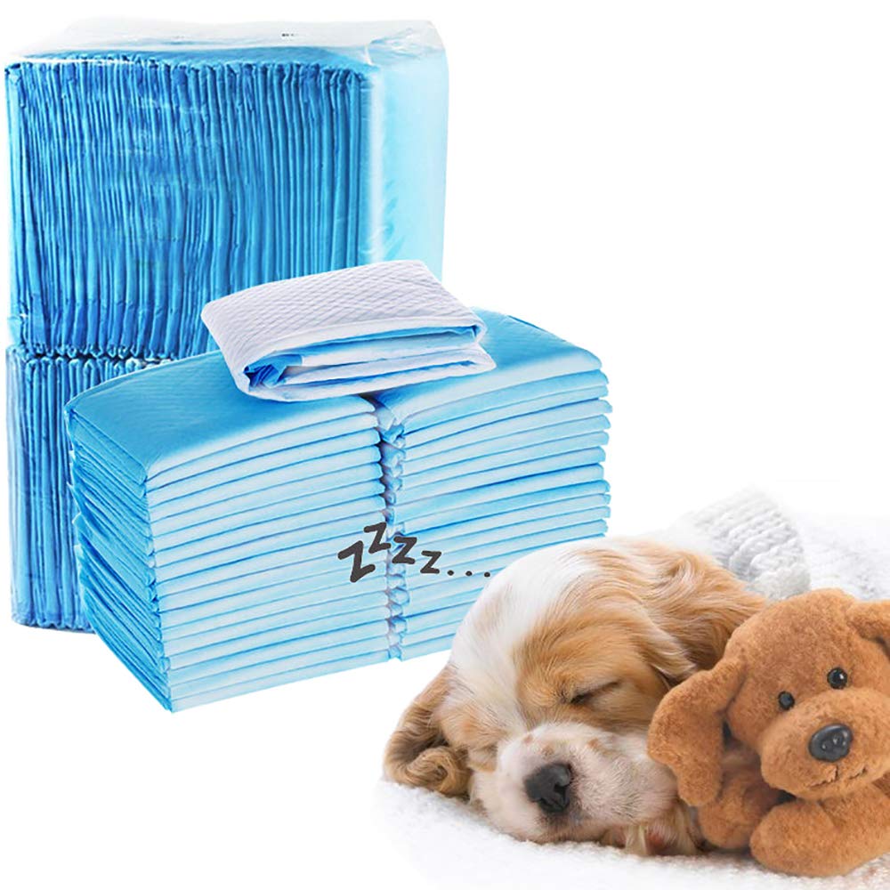 BestEasy-life 100PCS Pet Dog Diapers Disposable Heavy Absorbency Underpads Pet Dog Training Urine Pad Diapers for Dogs Cleaning Diapers (S)
