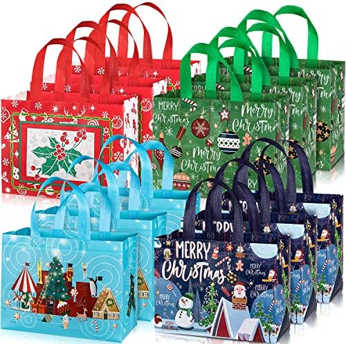 reusable shopping bags christmas