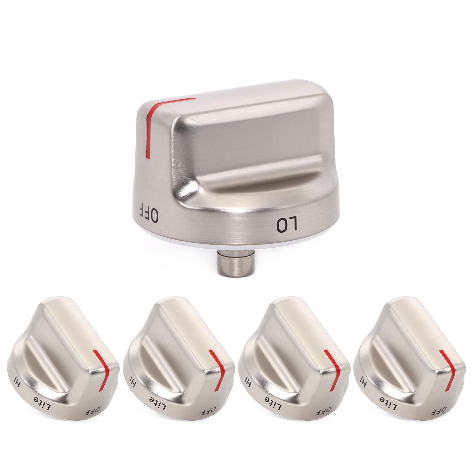 Photo 1 of 5PCS DG94-02141A Stove Knobs Replacement for Samsung Gas Ranges