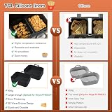 YQL Enlarge Thickened Air Fryer Silicone Liner 20x15x7cm Ninja 9.5L view 5