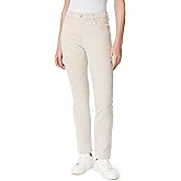 Gloria Vanderbilt Womens Amanda Corduroy Slim High Rise Pant Regular