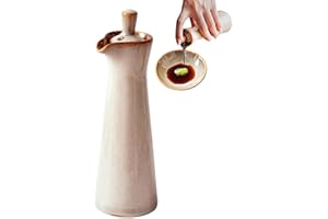 Ceramic Oil Dispenser Bottle - 120ml Japanese Ceramic Vinegar Storage, Ceramics Olive Oil Dispensers Bottle,Oils Bottles For 