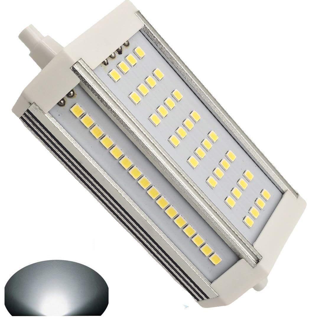 QLEE R7S LED 118mm Dimmable Bulb 30W Daylight 6000k AC 220V 3000LM Double Ended J118 LED Floodlight for R7S 300w J Type Halogen Replacement Led Work Light