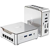 KAMRUI Essenx E2 Mini PC W-11 Pro,12th Gen N95 (up to 3.4GHz), Mini Computer 16GB RAM 512GB M.2 SSD, Mini Desktop PC Support
