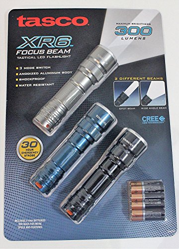 Tasco XR6 Focus Beam Tactical Flashlight