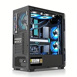 Generic ATX Gaming Computer Cases & Towers with 6