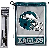 Philadelphia Eagles Football Garden Flag and Pole Stand Holder