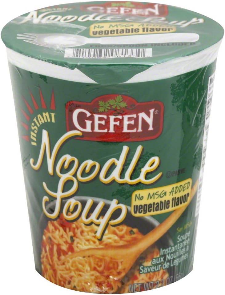 Gefen Vegetable Instant Noodle Soup, 66 g Amazon.co.uk Grocery