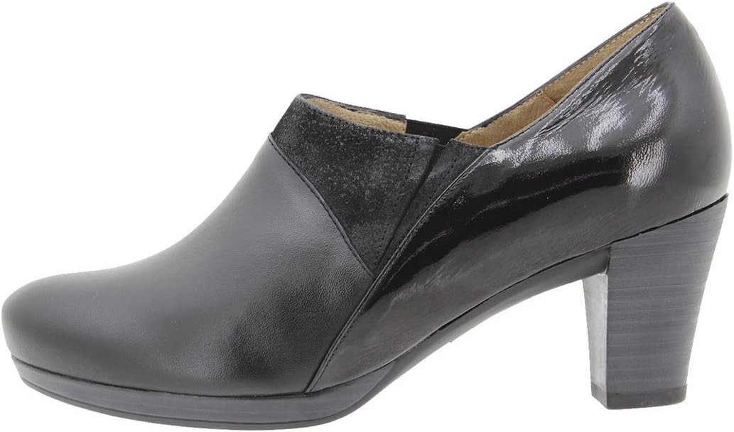 Woman comfort leather shoes Piesanto 9312 bootee shoe wide comfort