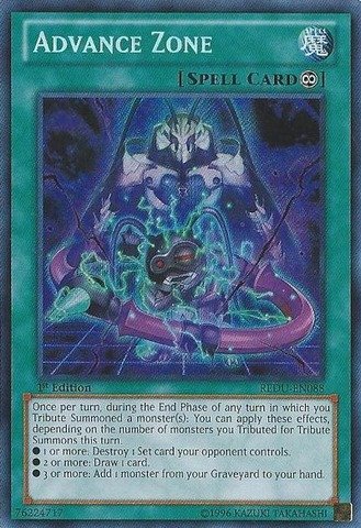 Yu-Gi-Oh! - Advance Zone (REDU-EN088) - Return of the Duelist - 1st Edition - Secret Rare