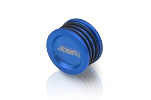 AJP DISTRIBUTORS JDM Sport Anodized Engine Cam Shaft Seal Cover Cap Plug O Ring For B/D/H/F Series Engines (Blue)