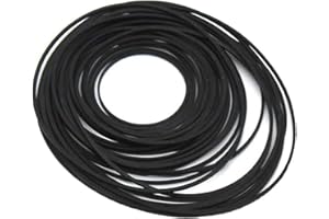 Durability Rubber Turntable Belt for Music Devices Easy Installation for Music Enthusiasts and Repair Technicians 200pcs Equi