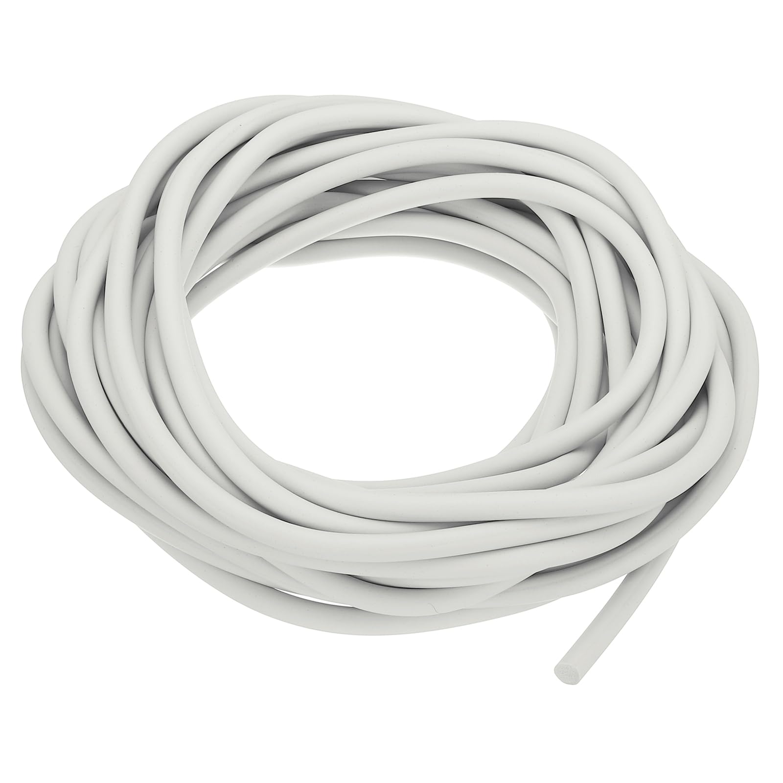 PATIKIL 49Ft Backer Rod 3/8 Inch EPDM Rubber Caulk Saver Concrete Expansion Joint Concrete Expansion Filler Weather Strip Seal for Gaps and Joints, White