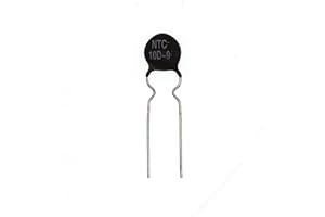 HUABAN 20 Pieces NTC 10D-9 10 Ohm MF72 Power Direct Heat Type Negative Temperature Coefficient Thermistor 20%