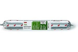 3M TALC Adhesive Sealant 760 UV, White, 600 mL Sausage Pack, 12/case