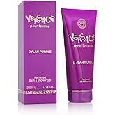 Versace Dylan Purple Perfumed Bath & Shower Gel for Women, 6.7 Ounce / 200 ml