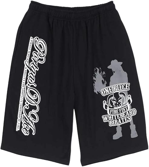 Amazon ラグタイム セレクト Ragtime Select スウェット ハーフパンツ 大きいサイズ メンズ One Piece ワンピース エース 半パン ショートパンツ 通販