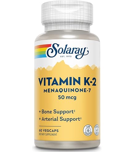 Amazon.com: Solaray Triple Strength Vitamin K-2 as MK-7 150 mcg