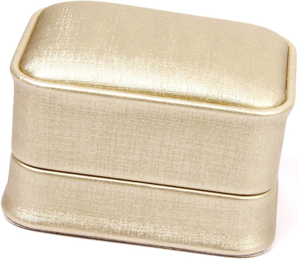 Lujo Pareja Anillo titular Almacenamiento Caso Caja de regalo Golden: Amazon.es: Joyería