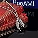HooAMI Cremation Jewelry for Ashes Necklace for Men,Urn Necklaces for Ashes for Women Stainless Steel Urn Necklace Pendant with Angel Wing Charm