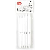 Pepy 6 PCS Blending Stumps for Drawing, Shading, Blending, Charcoal, Graphite, Colored Pencil, Pastel, Oil Pastel; Art Blenders for Paper Sketch Drawing