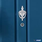 XFORT Polished Chrome Door Viewer Wide Angle 180° Spy Hole Front Door view 5