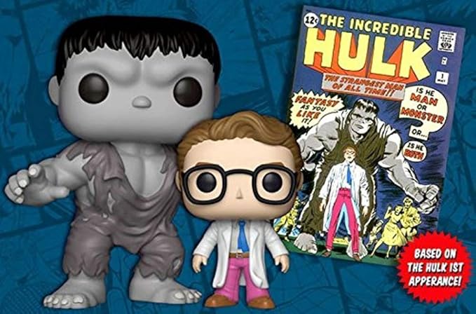 the hulk and bruce banner funko pop