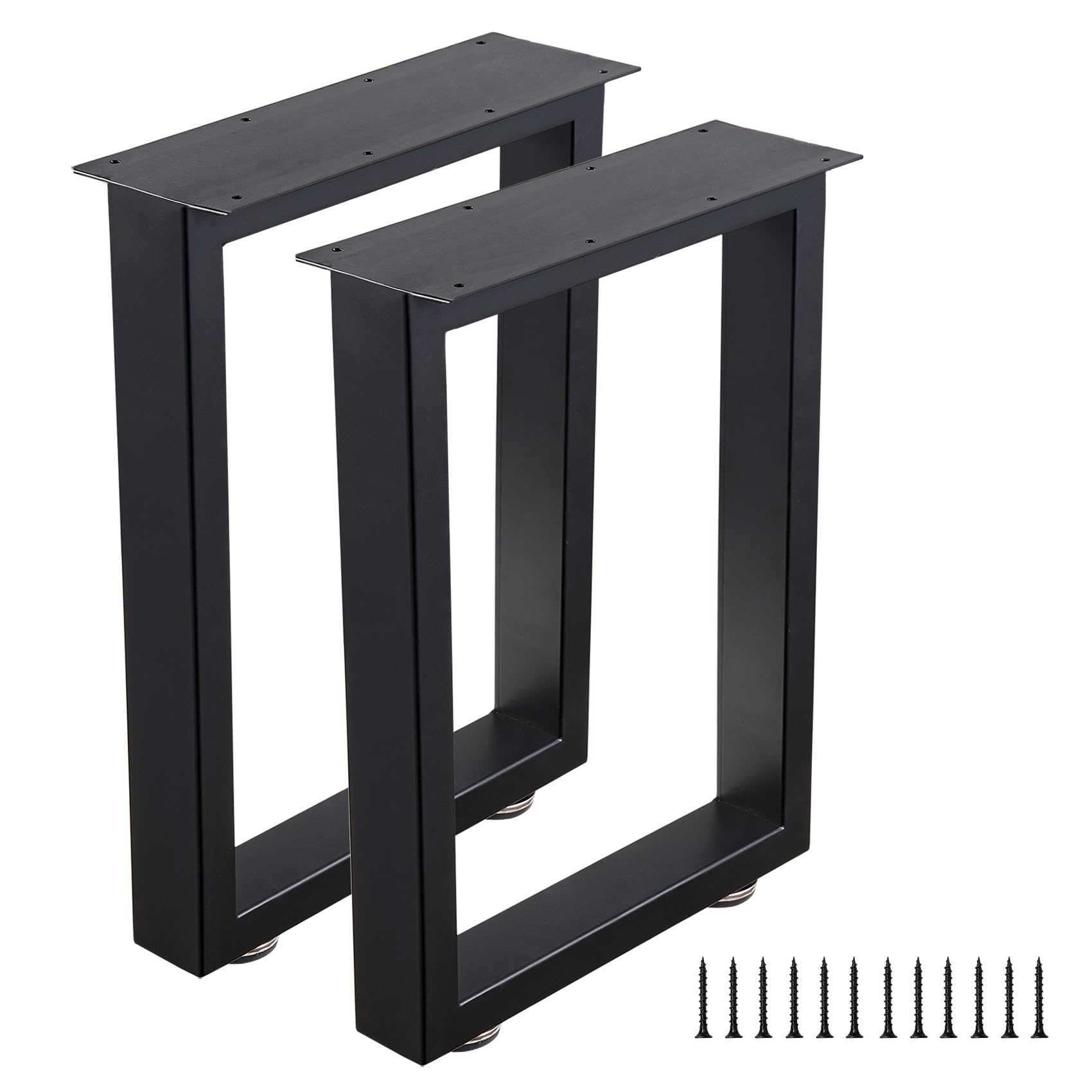 ALLCOS Bench Legs 16 Inch Metal Coffee Table Legs Heavy Duty Furniture ...