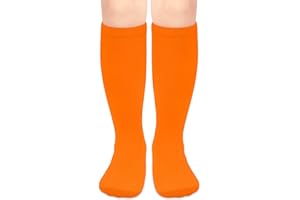 qikqik Kids Soccer Socks Toddler Soccer Socks Youth Baseball Socks Boys Football Socks Girls Softball Sock for Girls Youth