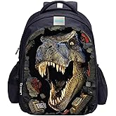 MATMO Dinosaur Backpack Student Backpacks for Boys School Backpack Kids Bookbag (Dinosaur 1)