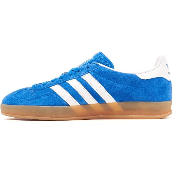 Amazon.com | adidas Men's Gazelle Indoor BLUEBIRDFtwr White/Gum 2 14 US |  Fashion Sneakers