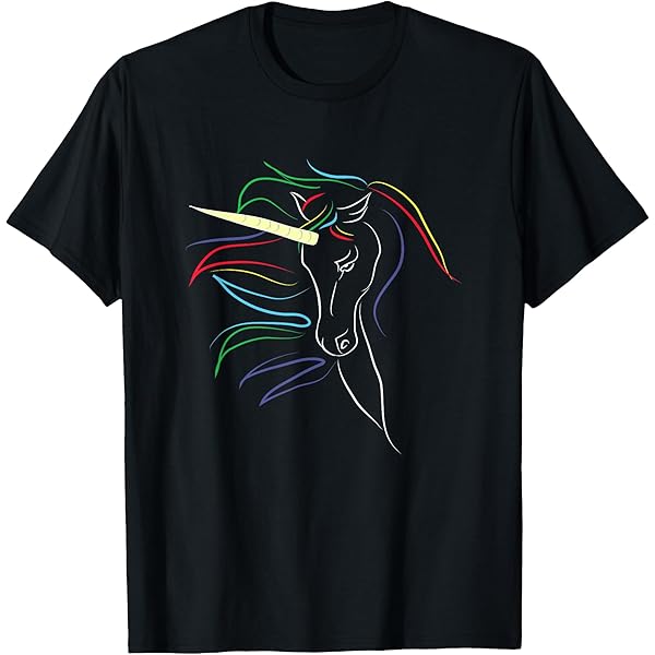 Urban Backwoods Unicorn I Camiseta De Hombre T-Shirt Negro Talla S