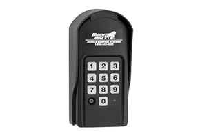 Mighty Mule Wireless Digital Keypad (FM137), Black, 25