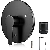 R89040B Compatible with Pfister Modern Valve Trim Only Single Handle, 1-Hole, Matte Black