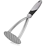 Joyoldelf Heavy Duty Stainless Steel Potato Masher, Non Stick Hand Potato Smasher for Food, Bean and Avocado