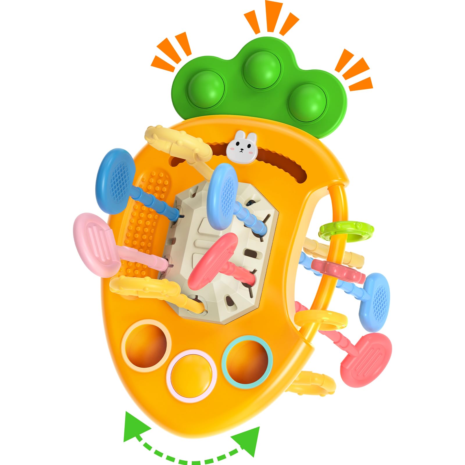 Yetonamr Baby Toys, Easter Basket Stuffers, Toddler Easter Basket Birthday Gift Sensory Montessori Toys for Boy Girl Infant