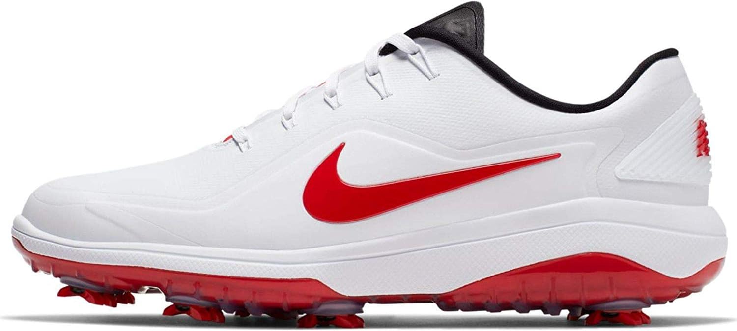 red nike golf shoes