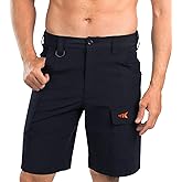 KastKing Rekon Men's Fishing Cargo Shorts, Quick Dry Casual Hiking Shorts for Men, Travel Golf Camping Tactical