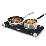 CUSIMAX Hot Plates for Countertop 1800W with 7
