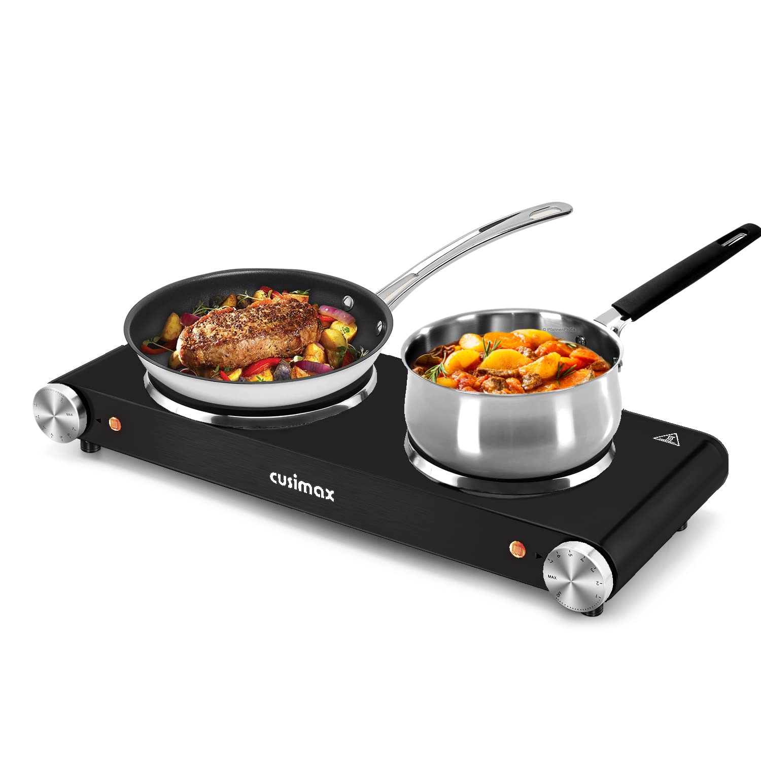 CUSIMAX Hot Plates for Countertop 1800W with 7
