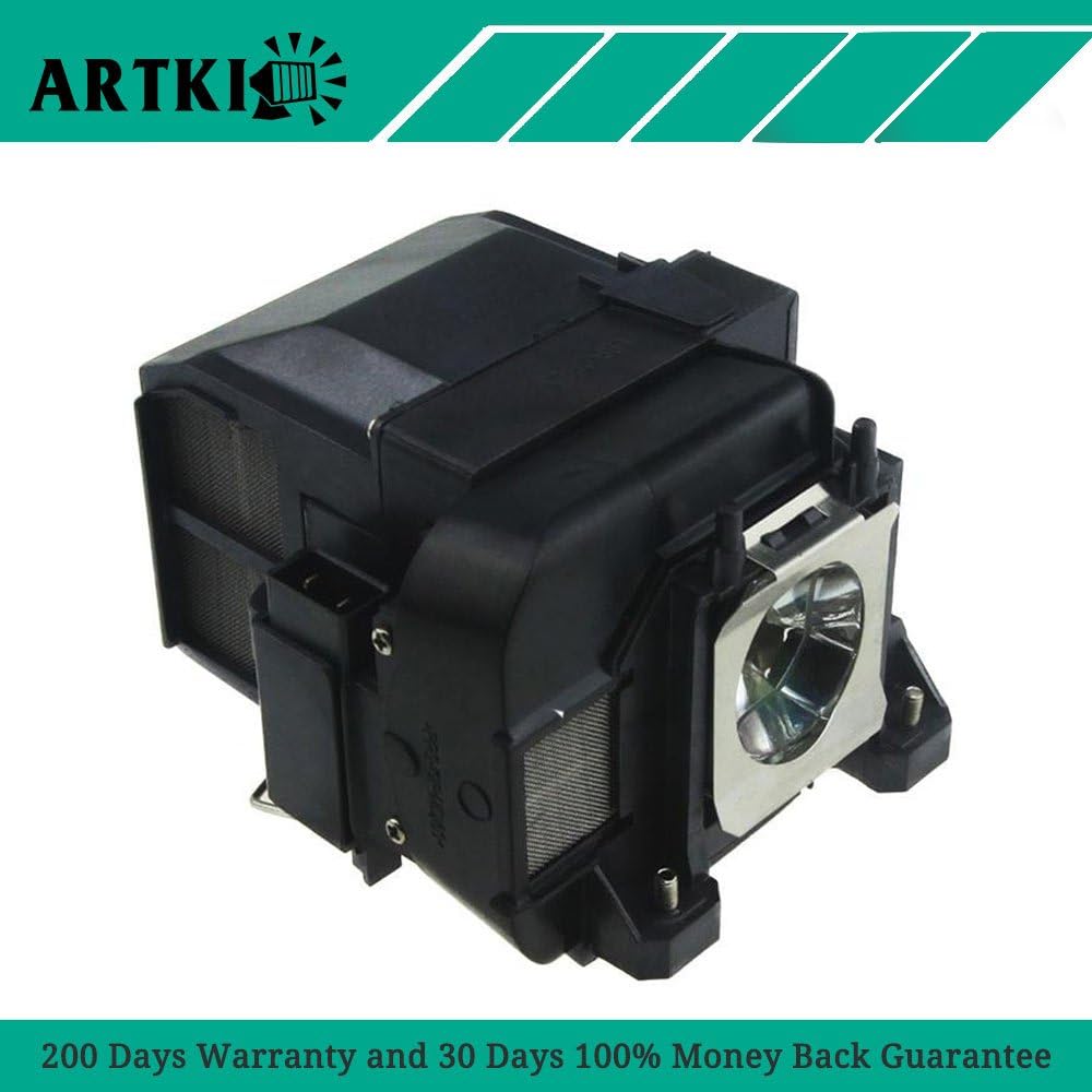 Artki ELPLP77 / V13H010L77 Replacement Lamp ELPLP77 for EPSON PowerLite 1975W 1980WU 1985WU 4650 4750W 4855WU G5910/ HC 1440/ PC 1985 …
