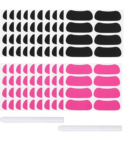 thumbnail image 2 of Sports Eye Black Stickers - 72 Pairs Red Football Face Strips With Pencil 2 of 11
