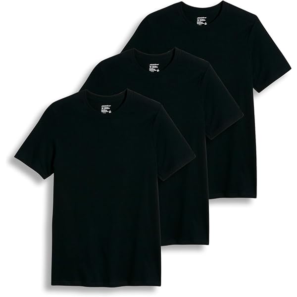 Jockey Boys Essential Short Sleeve T-Shirt | Soft Jersey, Crew Neck, Contrast Trim, Reflective Logo, Classic Fit