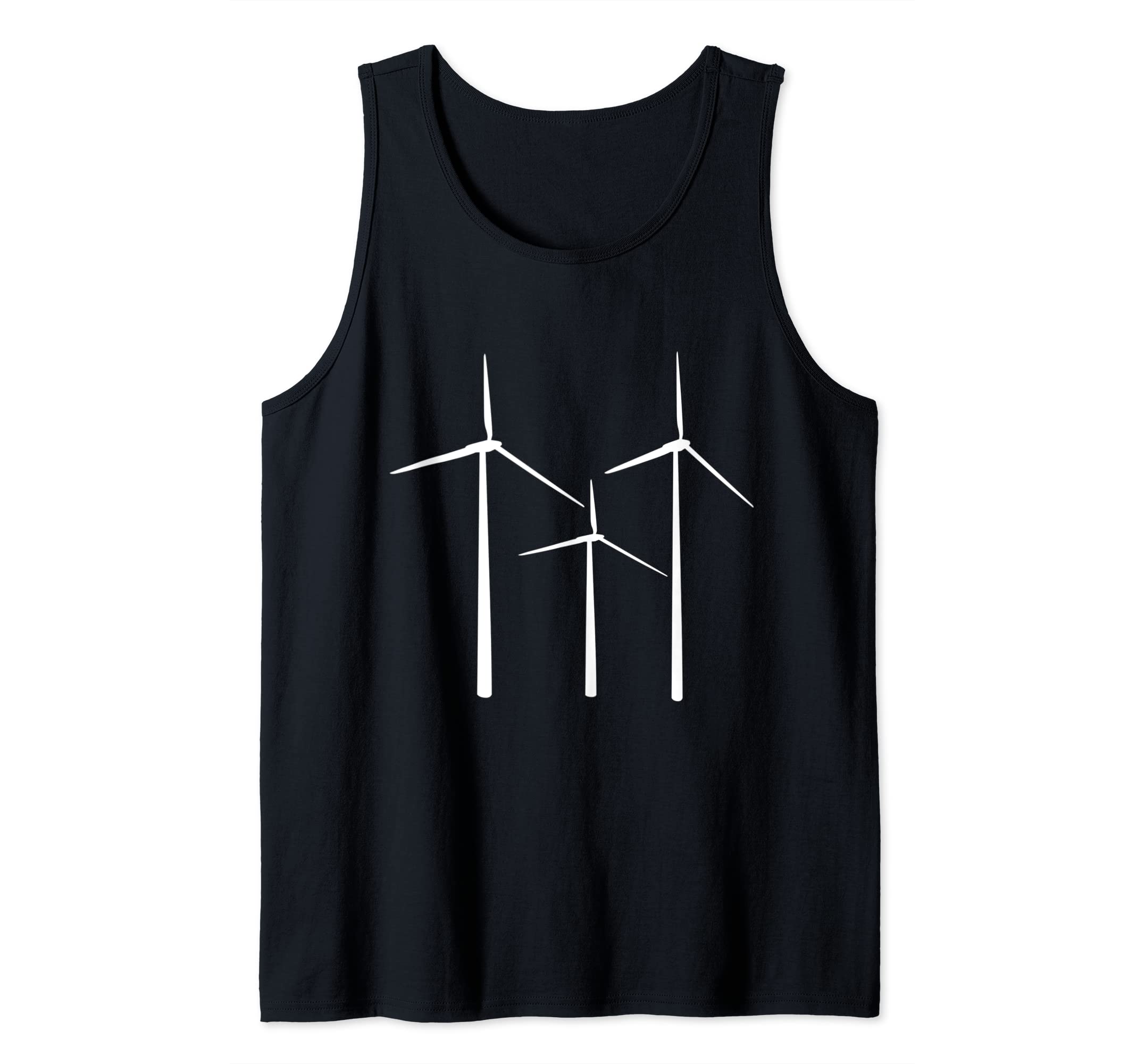 Wind-turbine wind-turbine wind turbines motifs Tank Top