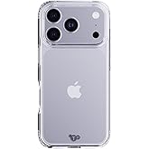 Tech21 EvoLite Case for iPhone 17 Pro – Clear | Slim Protective Case | Impact Protection | Wireless Charging Compatible